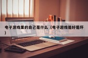 电子游戏里的自己是什么（电子游戏是好是坏）
