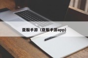 亚服手游（亚服手游app）